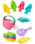 Fajiabao Bath Toys For Kids Ages 1-3 Toddler Bath Toys Mold Free For 2-4 Stacking Boat Water Table Pool Sand Bathtub Sensory Toy