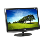 Samsung 2033SW 20" Lcd Widescreen Monitor - Gold Essential - Moderate Scratches Cloudy Spots On Lcd