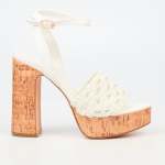 Clover 1 High Heel - White - White 7