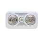 Eurolux Bathroom Heater 2 Lamps