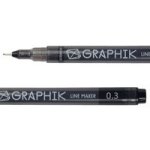 Line Maker Pen - Black - 0.3MM