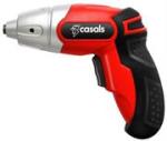 Casals Cordless Screwdriver 10 Piece Set-power Input 3.6 Volts Rechargeable 1.3AH Lithium Ion Battery Speed 180 Rpm Forward And