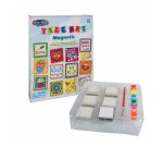 Magnetic Tile Art - Arts & Crafts - Assorted Paints - 10 Tiles - 2 Pack