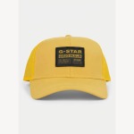 Raw Baseball Trucker Cap Saffron