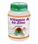 Willow - Vitamin A To Zinc 120 Caps