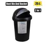 Wastepaper Bin Lift Top 25L Marketplace Brits Bros
