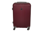 Smte -quad Wheel Quality Travel Ware 1 Piece Alin- Red 75 Cm With Keychain