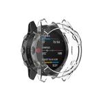 For Garmin Fenix 6 6 Pro Smart Watch Half Coverage Tpu Protective Case Transparent