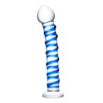 - Blue Spiral S Dildo