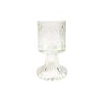 Glass Cup Faro With Round Design