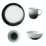 - Ombre Black 16PCE Dinner Set