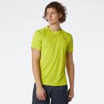 New Balance Men's Accelerate Ss Tee - Sulphur yellow - LG