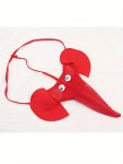 1PC Cartoon Pattern Elephant Nose Pouch Thong Sexy Cute T-back Comfy Underwear Underpants