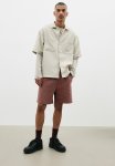 Regular Fit Sweatshorts - Brick Red