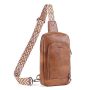 Cluci Sling Bag For Women Leather Crossbody Bags For Women Cross Body Bag For Woman Large Crossbody Sling Backpack Crossbody Bag For Travel Hiking Bro