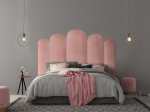 Boudoir Velvet Headboard Queen Size - Teal