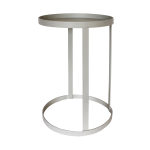 Tipsy Side Table - Light Grey Ferro Tex