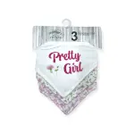 Every Bandana Bib Set Hello Girl 3 Pack