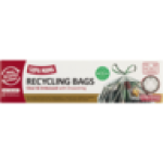 Clear Drawstring Recycling Bags 12 Pack