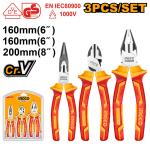 Ingco HIKPS28318 Plier Set 3PCE 1000V
