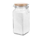 Glass Jar Bamboo Clip Lid 1.2L