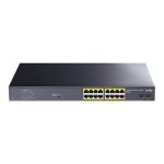 Cudy 16-PORT Gigabit Poe+ Unmanaged Switch With 2 Sfp Uplinks 280W