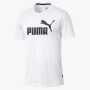Puma Womens Ess Logo Short Sleeve Tee White - 10XL