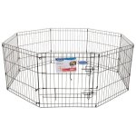 Exercise Pen With Door & 8 Panels - Small