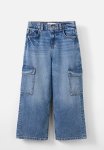 Cotton On Super Baggy Jean - Blue Haven Mid Blue cargo