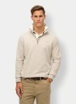 Henley Sweatshirt White - XL White