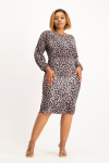 Amber Plisse Dress - L