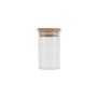 Glass Jar With Bamboo Lid 350ML