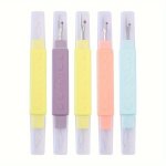 1PC Handy 2-IN-1 Needle Threader And Seam Ripper Kit Portable Sewing Removal Tool