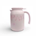 1.2LT 5D Floral Print Kettle Design Flask Pink