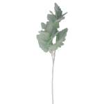 Flocked Chrysanthemum Leaf Stem 64CM