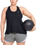 Women's Ua Knockout Tank - Black 1X