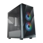 Cooler Master Cmp 320 Tempered Glass Black Micro Atx Mid Tower Desktop Chassis