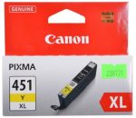 CANON-INK-CLI-451 XL Y-IP7240 MG5440 MG5540 MG5640 MG6340 MG7140 MG7540 MX924 IX68