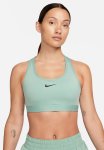 Nike W Nk Swsh Med Spt Bra - Mineral black