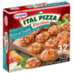 Ital Pizza Frozen Bacon & Cheese Bite-sized Pizza Pizzinis 32 Pack