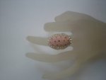 Pink Plated Ring