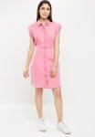 Alberta Sleeveless Slim Dress - Ibis Rose