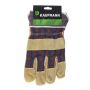 Bulk Pack X 7 Kaufmann Cotton Glove + Leather Palm