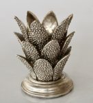 Silver Look Cactus Candle Holder – 24X17CM