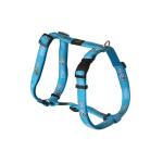 Rogz Fancy Dress Dog Classic Harness - Armed Response X Large Turquoise Paw