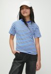 PoP Candy Striped Tee - Blue & White