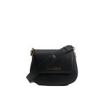 Chunky Logo Shoulder Bag -black