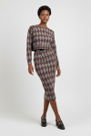Pencil Skirt - 40 Print