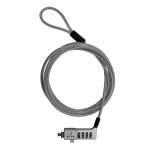 3-IN-1 Combination Security Cable Lock