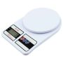 White Plastic Digital Kitchen Scale